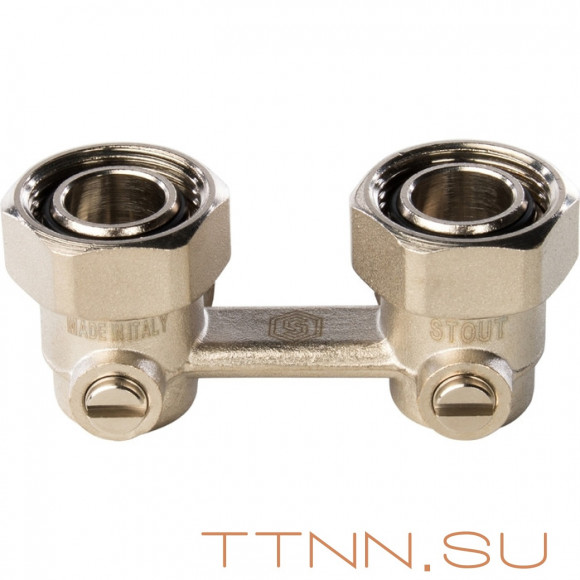 Двухтрубный узел нижнего подключения STOUT SVH 0004 000020 Двухтрубный узел нижнего подключения STOUT SVH 0004 000020
