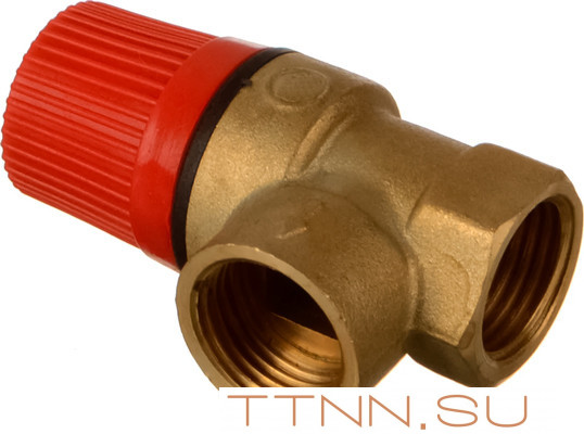 Предохранительный клапан Rommer 2.5 бар 1/2"x3/4" (RVS-0001-002515) Предохранительный клапан Rommer 2.5 бар 1/2"x3/4" (RVS-0001-002515)