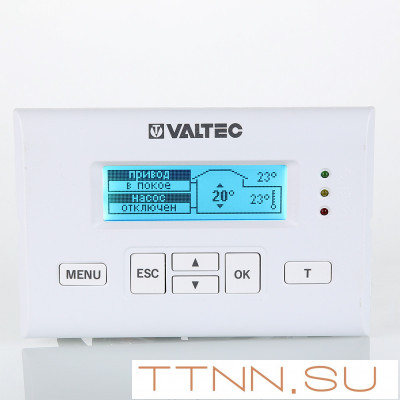 Аксессуар для водяного пола VALTEC Универсальный контроллер для смесительных узлов Аксессуар для водяного пола VALTEC Универсальный контроллер для смесительных узлов