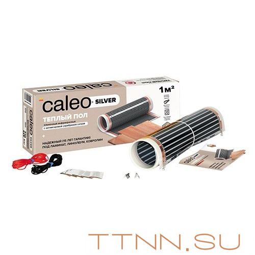Пленочный теплый пол CALEO SILVER 220 Вт/1 м2 Пленочный теплый пол CALEO SILVER 220 Вт/1 м2