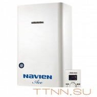 Настенный газовый котел Navien Deluxe ATMO - 13A White двухконтурный, открытая камера Настенный газовый котел Navien Deluxe ATMO - 13A White двухконтурный, открытая камера