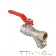 Кран шаровый с фильтром Valtec 1/2 VT.292 FF Кран шаровый с фильтром Valtec 1/2 VT.292 FF