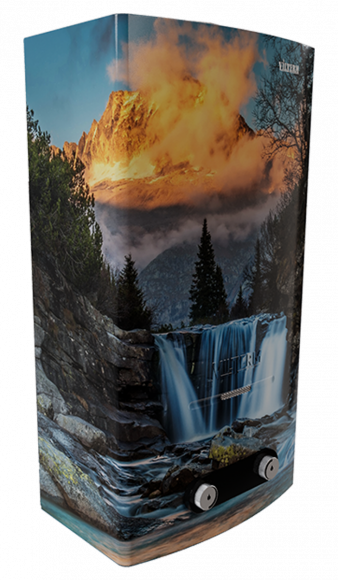 Газовый проточный водонагреватель VilTerm S13 Print (Горы)