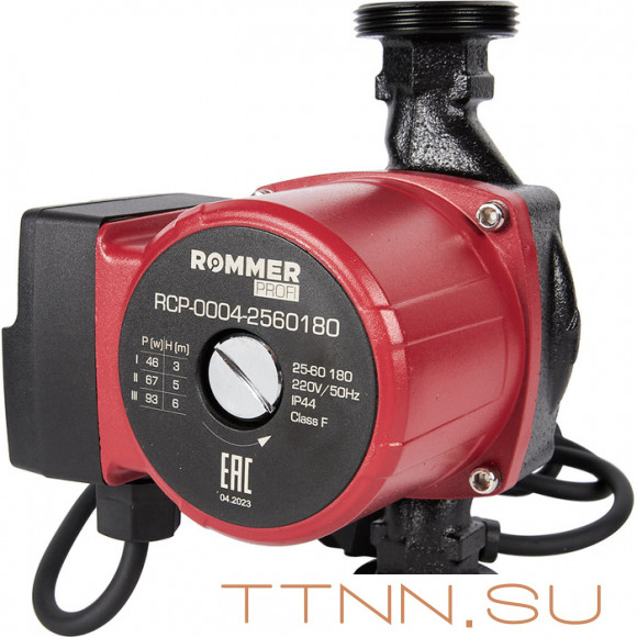 Насос для отопления Rommer Profi 25/60-180 Насос для отопления Rommer Profi 25/60-180
