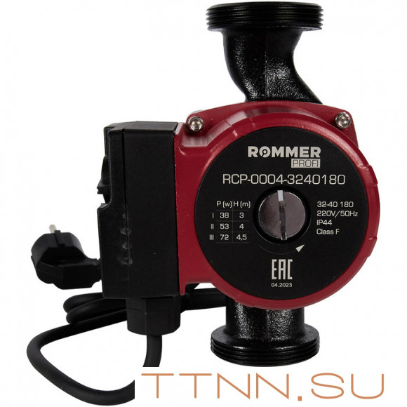 Насос для отопления Rommer Profi 32/40-180 Насос для отопления Rommer Profi 32/40-180