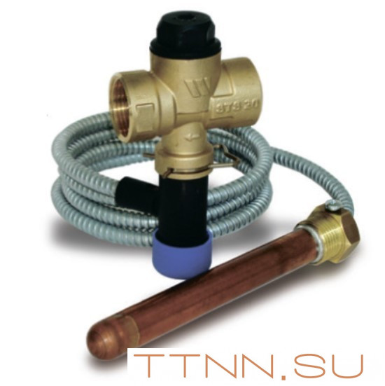 Предохранительный клапан Watts STS.20S (L=1300мм, T=93°С) Предохранительный клапан Watts STS.20S (L=1300мм, T=93°С)