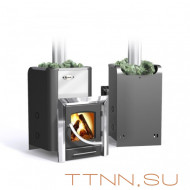 Дровяная печь Ермак Элит 16-ПС, нерж.сталь Дровяная печь Ермак Элит 16-ПС, нерж.сталь