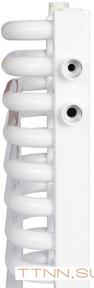 Стальной трубчатый радиатор 2-колончатый Rommer RST 2030/12 нижнее правое подключение RAL9016 Стальной трубчатый радиатор 2-колончатый Rommer RST 2030/12 нижнее правое подключение RAL9016