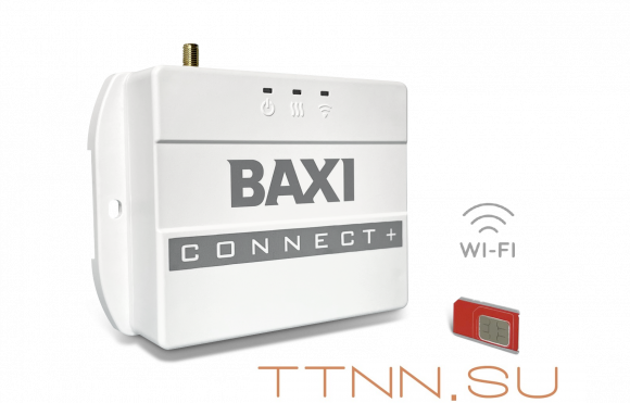 Baxi Connect plus GSM термостат для газовых котлов BAXI и De Dietrich Baxi Connect plus GSM термостат для газовых котлов BAXI и De Dietrich