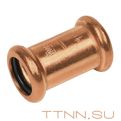 Муфта Sanha ВПр-ВПр, 28, для медных труб прессовой Муфта Sanha ВПр-ВПр, 28, для медных труб прессовой