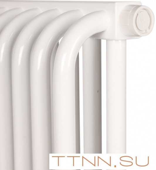 Стальной трубчатый радиатор 2-колончатый Rommer RST 2030/20 нижнее правое подключение RAL9016 Стальной трубчатый радиатор 2-колончатый Rommer RST 2030/20 нижнее правое подключение RAL9016