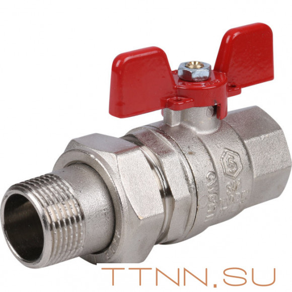 Кран шаровой с накидной гайкой STOUT 3/4" SVB-1007-000020 Кран шаровой с накидной гайкой STOUT 3/4" SVB-1007-000020