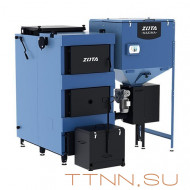 Твердотопливный автоматический котел ZOTA Maxima 300 два шнека Твердотопливный автоматический котел ZOTA Maxima 300 два шнека