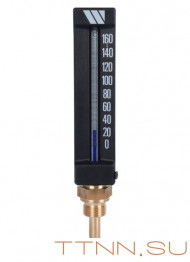 Термометр спиртовой прямой Watts Термометр спиртовой прямой (штуцер 63 мм) Термометр спиртовой прямой Watts Термометр спиртовой прямой (штуцер 63 мм)