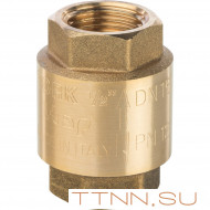 Клапан обратного хода с пластиковым седлом STOUT 3/4" Клапан обратного хода с пластиковым седлом STOUT 3/4"