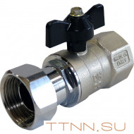 Кран шаровой с накидной гайкой STOUT 3/4"х3/4" SVB-0009-000020 Кран шаровой с накидной гайкой STOUT 3/4"х3/4" SVB-0009-000020