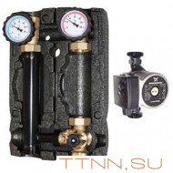 Насосная группа HOOBS DN25 (1"вр х 1 1/2"нр), с 3-х ход. клапаном, с насосом UPSO25-65 Насосная группа HOOBS DN25 (1"вр х 1 1/2"нр), с 3-х ход. клапаном, с насосом UPSO25-65