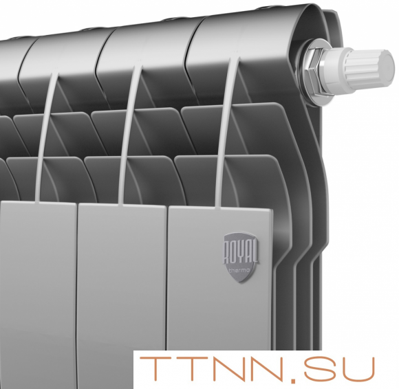 Биметаллический радиатор Royal Thermo BiLiner 350 /Silver Satin VR - 10 секц. Биметаллический радиатор Royal Thermo BiLiner 350 /Silver Satin VR - 10 секц.