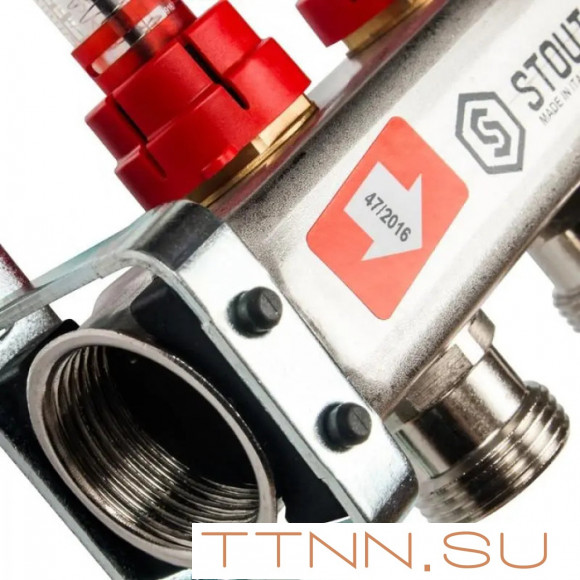 Коллектор с расходомерами STOUT SMS 0917 000003 Коллектор с расходомерами STOUT SMS 0917 000003