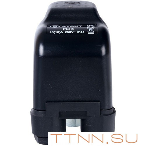 Реле давления для водоснабжения STOUT PM5G, 1-5 бар, 1/4", с накидной гайкой Реле давления для водоснабжения STOUT PM5G, 1-5 бар, 1/4", с накидной гайкой