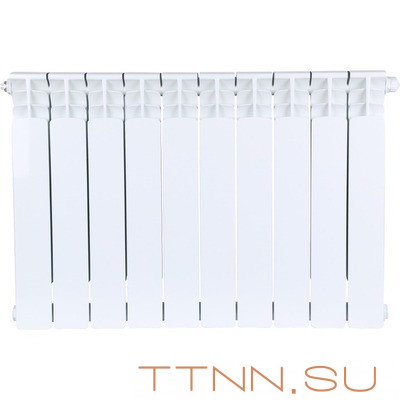 Биметаллический радиатор STOUT SPACE 500 нижнее 10 секций (SRB-0320-050010)