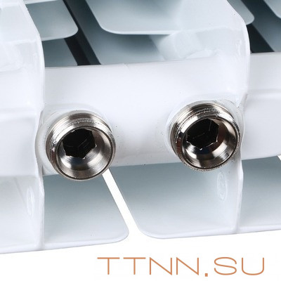 Биметаллический радиатор STOUT SPACE 500 нижнее 10 секций (SRB-0320-050010)