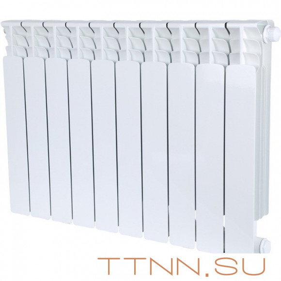 Биметаллический радиатор STOUT SPACE 500 нижнее 10 секций (SRB-0320-050010)