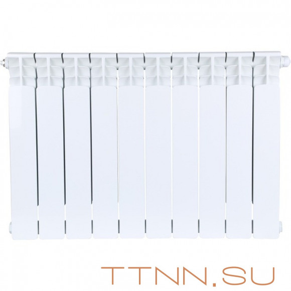 Биметаллический радиатор STOUT SPACE 500 нижнее 10 секций (SRB-0320-050010)