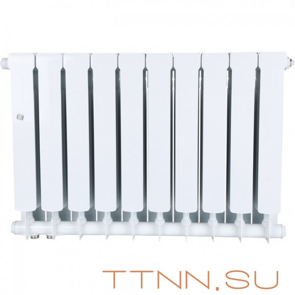 Биметаллический радиатор STOUT SPACE 500 нижнее 10 секций (SRB-0320-050010)