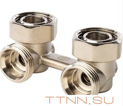 Узел нижнего подключения радиатора STOUT 3/4 для двухтрубной системы SVH 0004 000020 Узел нижнего подключения радиатора STOUT 3/4 для двухтрубной системы SVH 0004 000020