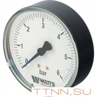 Манометр аксиальный Watts F+R100(MDA) 80/6x1/4" Манометр аксиальный Watts F+R100(MDA) 80/6x1/4"