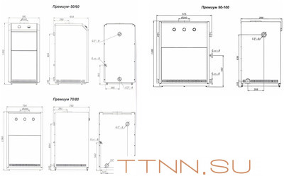 Напольный газовый котел Лемакс Премиум 100 Напольный газовый котел Лемакс Премиум 100