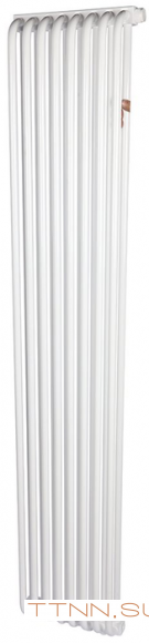 Стальной трубчатый радиатор 2-колончатый Rommer RST 2175/08 нижнее правое подключение RAL9016 Стальной трубчатый радиатор 2-колончатый Rommer RST 2175/08 нижнее правое подключение RAL9016