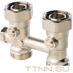 Узел подключения для радиатора STOUT 3/4 SVH 0001 000020 Узел подключения для радиатора STOUT 3/4 SVH 0001 000020