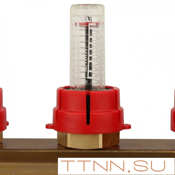 Для отопления STOUT Коллектор регулируемый с расходомерами 1/3/4x8 Для отопления STOUT Коллектор регулируемый с расходомерами 1/3/4x8