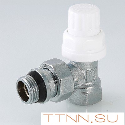 Клапан термостатический для радиатора угловой с дополнительным уплотнением Valtec 1/2" VT.031.NR.04 Клапан термостатический для радиатора угловой с дополнительным уплотнением Valtec 1/2" VT.031.NR.04