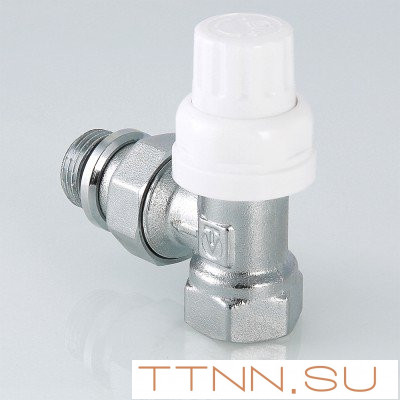 Клапан термостатический для радиатора угловой с дополнительным уплотнением Valtec 1/2" VT.031.NR.04 Клапан термостатический для радиатора угловой с дополнительным уплотнением Valtec 1/2" VT.031.NR.04