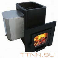 Печь Варвара Мини навесная, панорамная дверь Печь Варвара Мини навесная, панорамная дверь