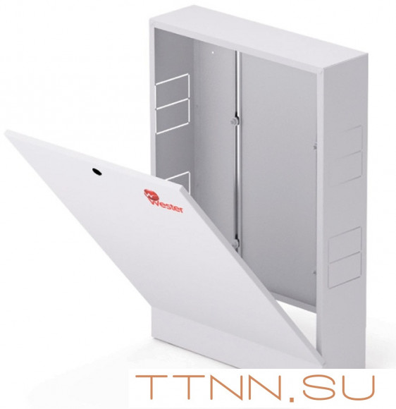 Распределительный шкаф Wester Шкаф коллекторный наружный ШРНГ-4-135 (Ш 848 х Г 135 х В 652-715) Распределительный шкаф Wester Шкаф коллекторный наружный ШРНГ-4-135 (Ш 848 х Г 135 х В 652-715)