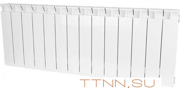 Биметаллический радиатор STOUT STYLE 350 14 секций (SRB-0110-035014) Биметаллический радиатор STOUT STYLE 350 14 секций (SRB-0110-035014)
