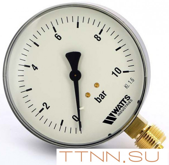 Манометр радиальный Watts F+R200 (MDR) 50/ 10x1/4" Манометр радиальный Watts F+R200 (MDR) 50/ 10x1/4"