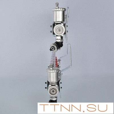 Для отопления VALTEC 1"х3 вых. Евроконус 3/4" с расходомерами в сборе Для отопления VALTEC 1"х3 вых. Евроконус 3/4" с расходомерами в сборе