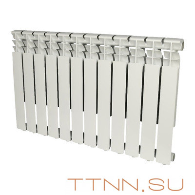 Алюминиевый радиатор Rommer Optima 500 12 секций Алюминиевый радиатор Rommer Optima 500 12 секций