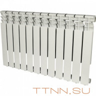 Алюминиевый радиатор Rommer Optima 500 12 секций Алюминиевый радиатор Rommer Optima 500 12 секций