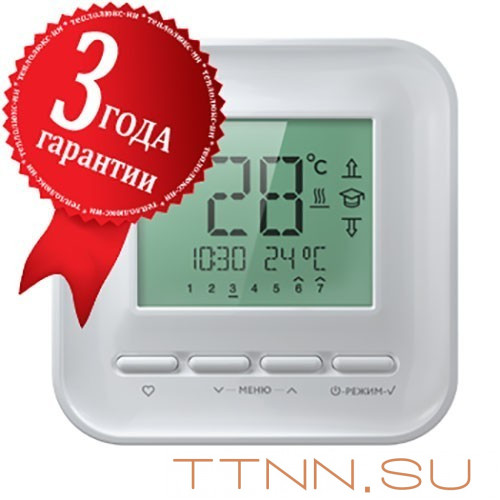 Терморегулятор Теплолюкс TP 520 (программируемый) белый Терморегулятор Теплолюкс TP 520 (программируемый) белый