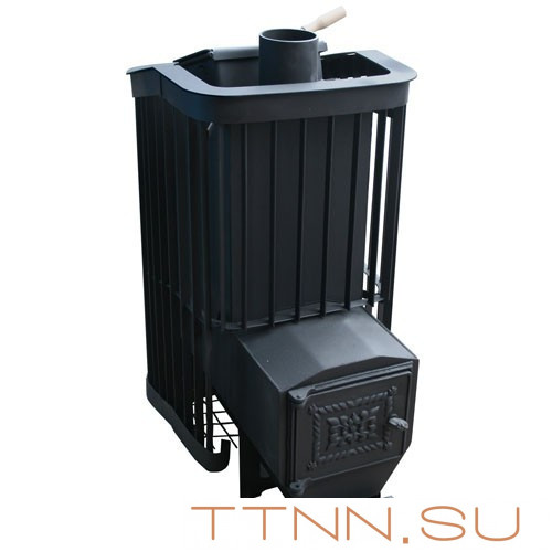 Печь Варвара Терма "Каменка" Мини с контуром, удлиненная топка Печь Варвара Терма "Каменка" Мини с контуром, удлиненная топка