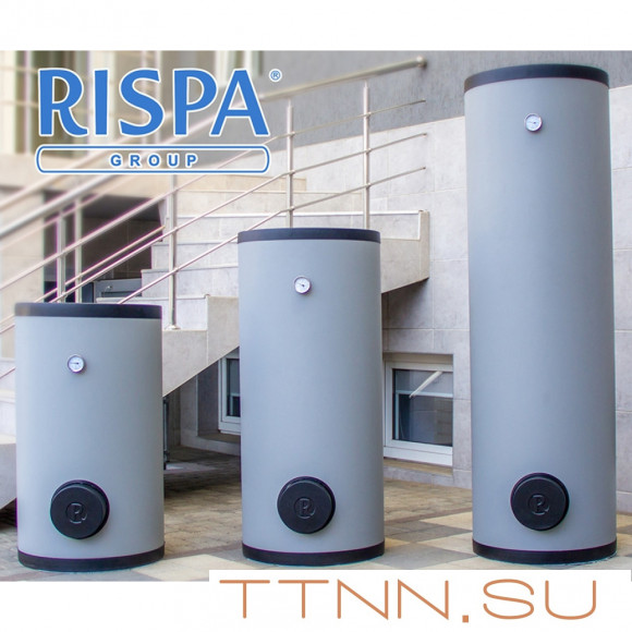 Бойлер косвенного нагрева RISPA RBF 400 напольный (нерж. сталь) Бойлер косвенного нагрева RISPA RBF 400 напольный (нерж. сталь)