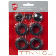 Набор присоединительный Royal Thermo Набор присоединительный 3/4 black Набор присоединительный Royal Thermo Набор присоединительный 3/4 black