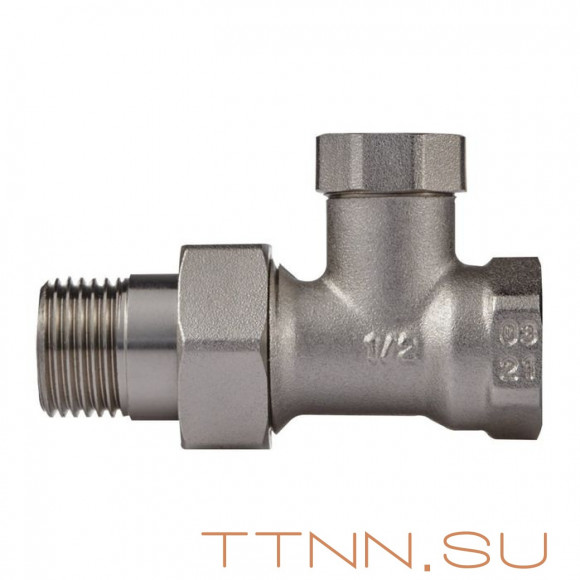 Набор ручной регулировки Royal Thermo прямой 1/2” (никель) Набор ручной регулировки Royal Thermo прямой 1/2” (никель)