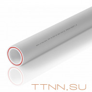 Труба полипропиленовая армированная стекловолокном Акватек 32x4.4 PN20 PP-FIBER Труба полипропиленовая армированная стекловолокном Акватек 32x4.4 PN20 PP-FIBER
